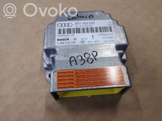 Audi A3 S3 8P Airbag control unit/module 8P0959655