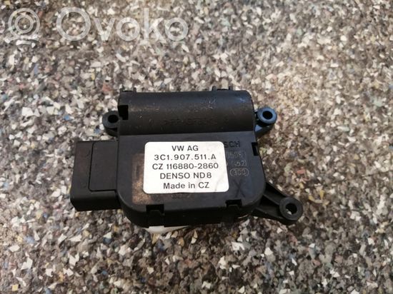 Volkswagen Golf Plus Air flap motor/actuator 3C1907511A