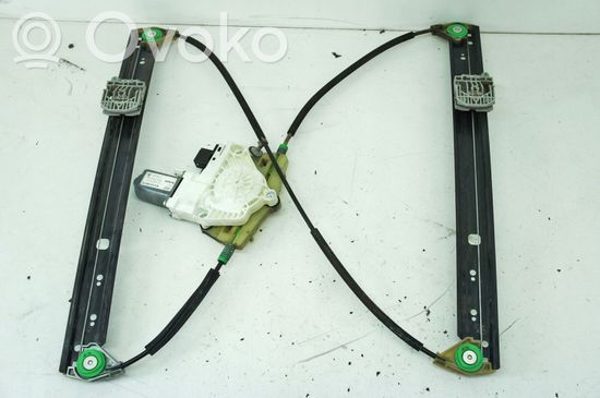 Audi Q7 4L Rear door window regulator with motor 4L0959802B