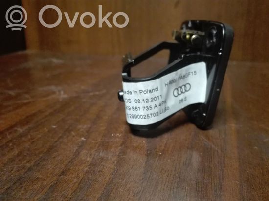 Audi A4 S4 B8 8K Parcel shelf load cover mount bracket 8K9861735A
