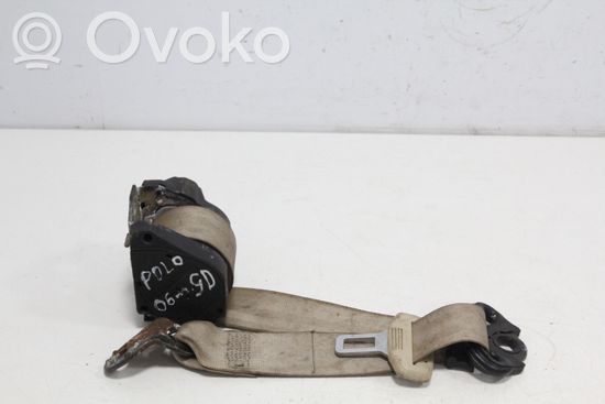 Volkswagen Polo IV 9N3 Rear seatbelt 6QO857806HZP 6QO857806 33027602