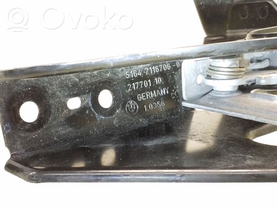 BMW 3 E90 E91 Engine bonnet/hood lock/catch 7116706