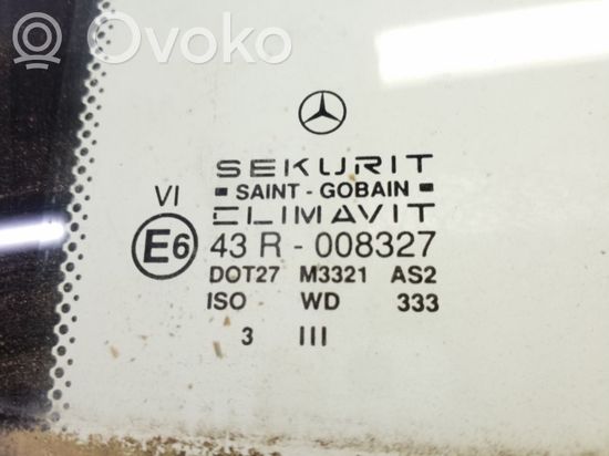 Mercedes-Benz S W140 Rear door window glass AS2