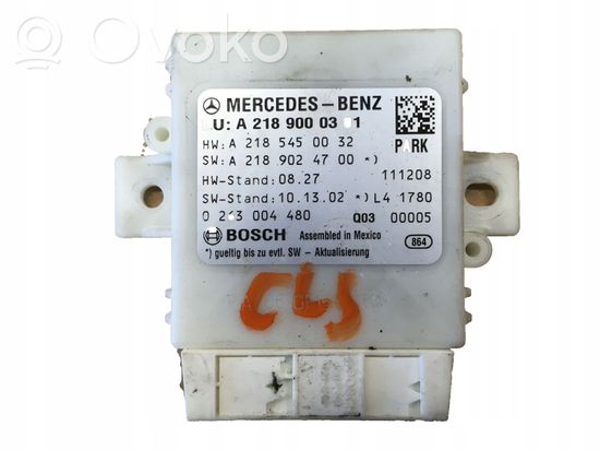 Mercedes-Benz CLS C218 X218 Parking PDC control unit/module A2189000301
