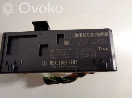 Mercedes-Benz ML W164 Tailgate/trunk control unit/module A1648702726 A1648209526