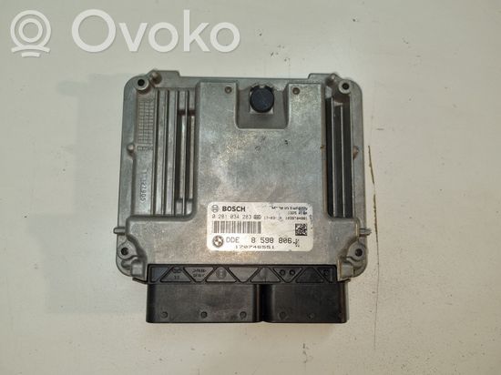 BMW X3 F25 Engine control unit/module 8598806 0281034283