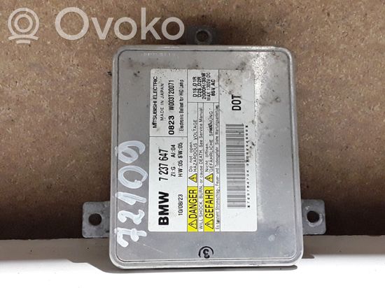 BMW 5 F10 F11 Headlight ballast module Xenon 7237647