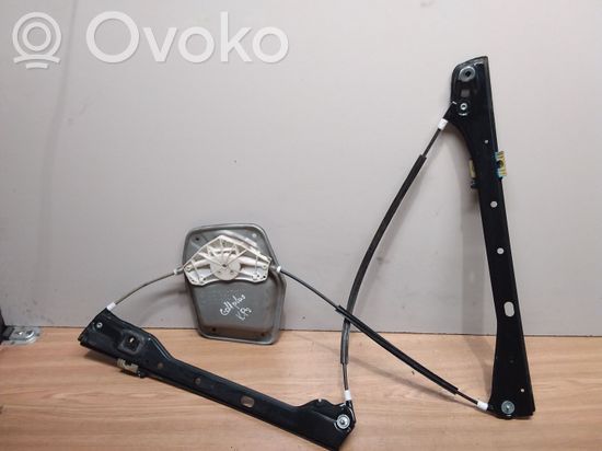 Volkswagen Golf Plus Front door window regulator with motor 5M1837401K