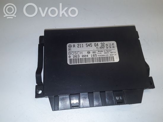 Mercedes-Benz E W211 Parking PDC control unit/module A2115456432 0263004165 FD05M07