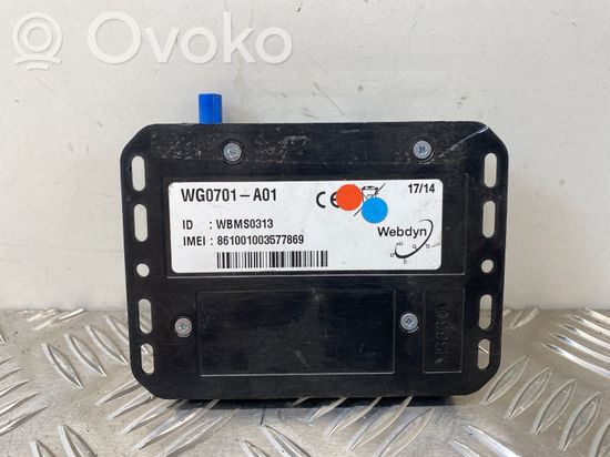 Audi RS7 C7 Other control units/modules WG0701 WBMS0313 WG0701A01