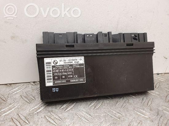 BMW 5 E60 E61 Comfort/convenience module 9176070 61359176070