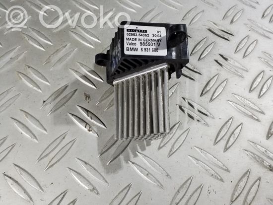BMW X5 E53 Heater blower motor/fan resistor  6931680 985501V 5295354052