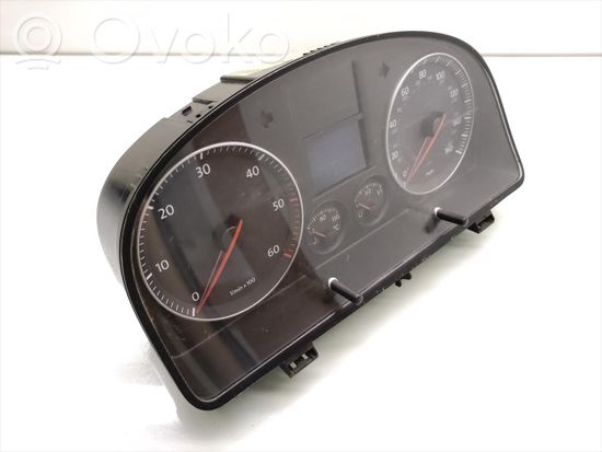 Volkswagen Touran I Speedometer (instrument cluster) 1T0920962E V0003000,