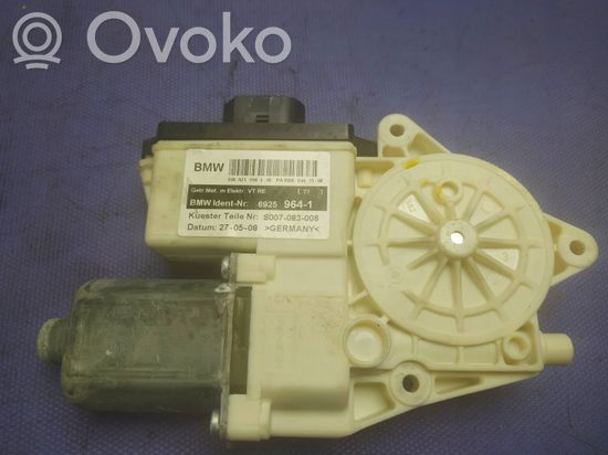 BMW X3 E83 Front door window regulator motor 69259641