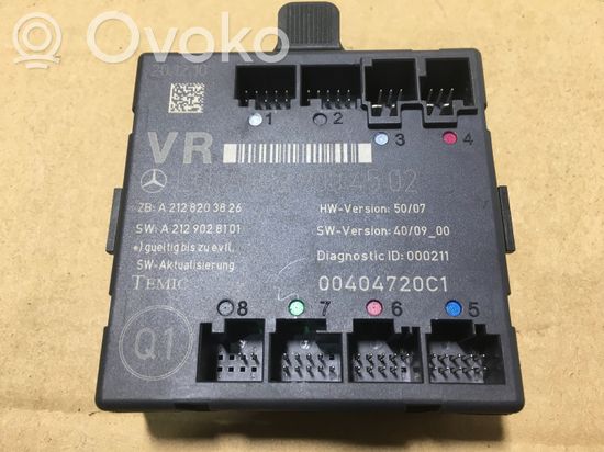 Mercedes-Benz C W204 Door control unit/module A2128203826