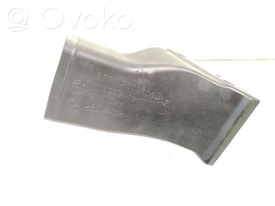 BMW 5 E60 E61 Air intake duct part 7033703 5111703370312