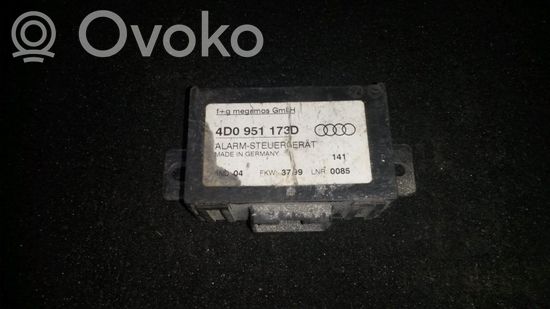 Audi A8 S8 D2 4D Other control units/modules 4d0951173d 748.01.01-01 4d0951173d 748.01.01-01