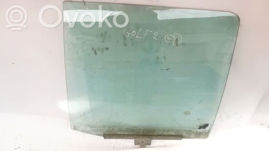 Volkswagen Golf II Rear door window glass