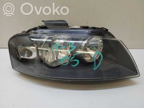 Audi A3 S3 8P Headlight/headlamp 8P0941004L 0301206602