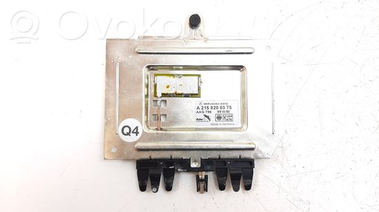 Mercedes-Benz CL C215 Aerial GPS antenna A2158200375