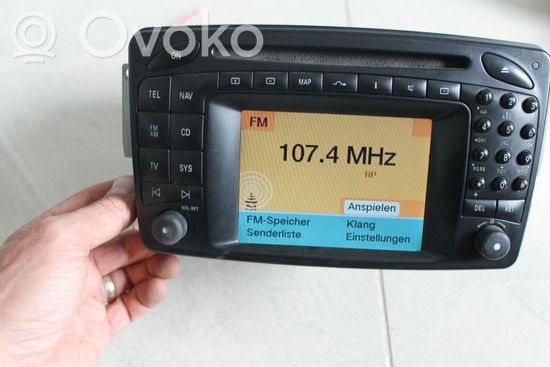 Mercedes-Benz CLK A209 C209 Radio/CD/DVD/GPS head unit A2038275242 COMAND2 BOSCH