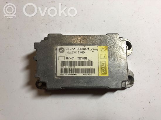 BMW 5 E60 E61 Airbag control unit/module 6963024 56776963024 28016048