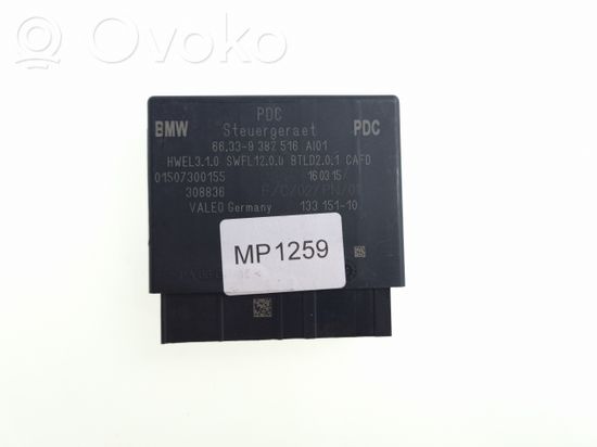 BMW X5 F15 Parking PDC control unit/module 9382516