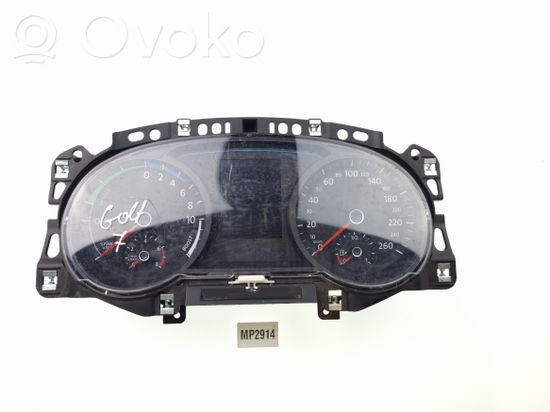 Volkswagen Golf VII Speedometer (instrument cluster) 5G1920754A