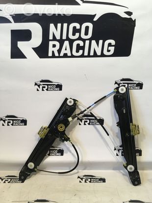 BMW 5 F10 F11 Front door window regulator with motor 7182131