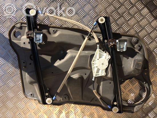 Volkswagen Bora Front door window regulator with motor 1J4837756 11969319