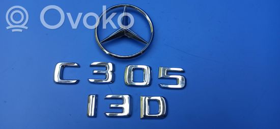 Mercedes-Benz E C207 W207 Manufacturers badge/model letters E350CDI