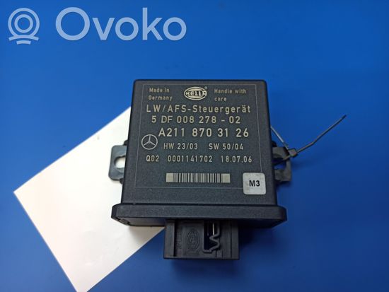 Mercedes-Benz CLS C219 Light module LCM A2118703126 5DF00827802 5DF00827802