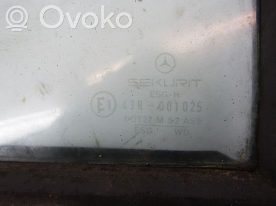 Mercedes-Benz S W126 Rear vent window glass 43R001025