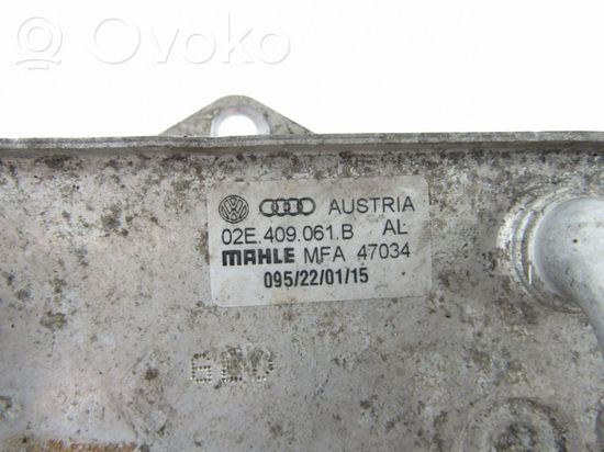 Volkswagen PASSAT CC Oil filter mounting bracket 02E409061B