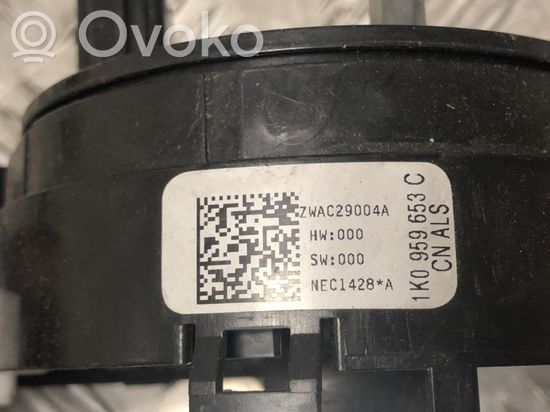 Volkswagen Golf Plus Airbag slip ring squib (SRS ring) 1K0959653C
