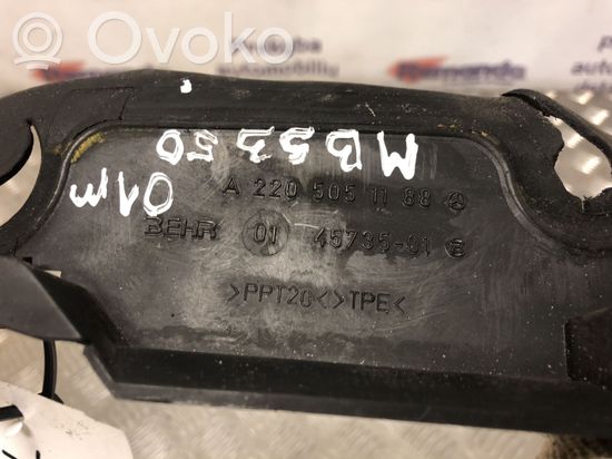 Mercedes-Benz S W220 Radiator trim A2205051188