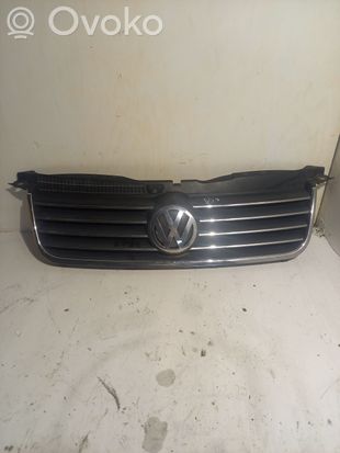 Volkswagen PASSAT B5.5 Front bumper upper radiator grill 3B0853651L 3B0853651K