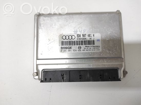 Audi A4 S4 B5 8D Engine control unit/module 0281001834 8D0907401H