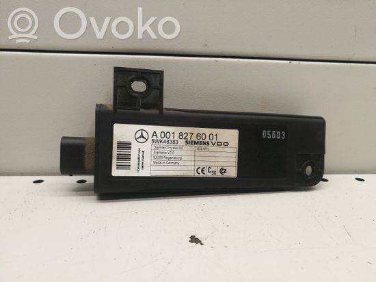 Mercedes-Benz E W211 Tire pressure control unit A0018276001