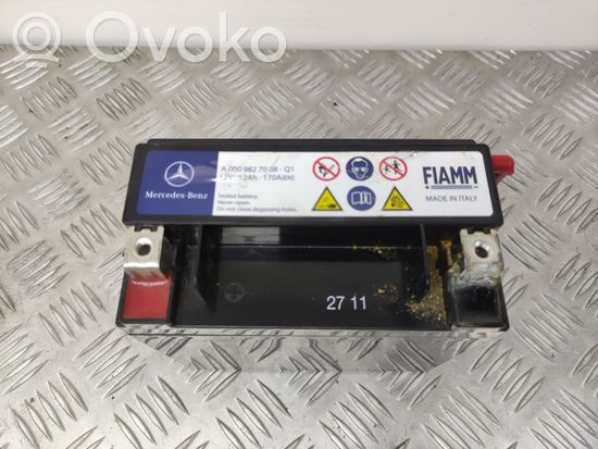 Mercedes-Benz E C207 W207 Battery A0009827008