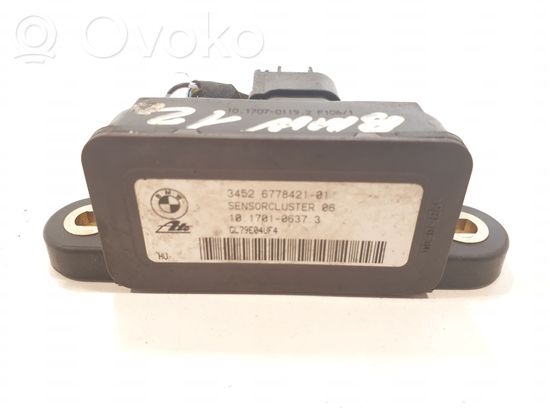 BMW 1 E81 E87 ESP acceleration yaw rate sensor 6778421