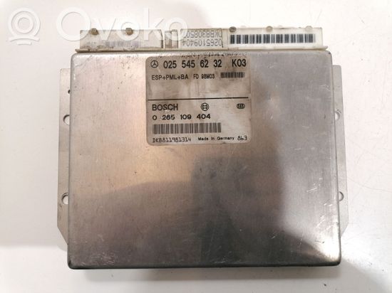 Mercedes-Benz E W210 ABS control unit/module 0255456232 0265109404