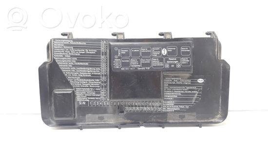 Audi 80 90 S2 B4 Fuse box cover 8A0010116F