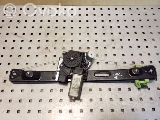 BMW 3 E90 E91 Rear door window regulator with motor 71001603