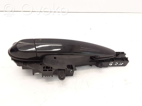 BMW 1 E81 E87 Rear door exterior handle SCHWARZ2 JETBLACK