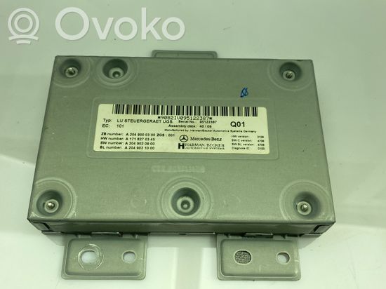 Mercedes-Benz GL X164 Head unit multimedia control A2049000300 A1718270345 A2049020900