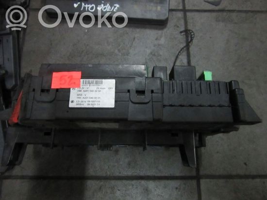 Mercedes-Benz S W221 SAM control unit A2215450001