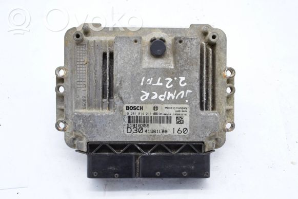 0281014211 Citroen Jumper Komplettsatz Motorsteuergerät 