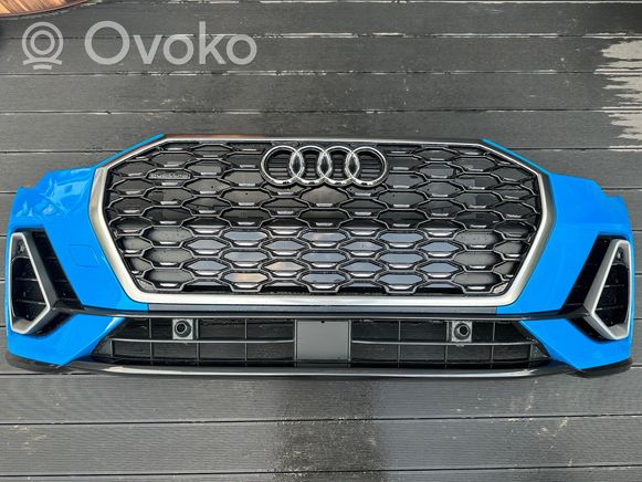 Audi Q3 F3 Mittelkonsole Armlehne Luftdüsen Abdeckung Rahmen Hinten