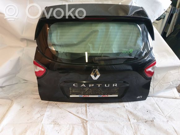 Protezioni Battacco In Acciaio Per Renault Captur I SUV  5 Porte 2013 2019 Croni 2 Line Argento Opaco 38540 7
